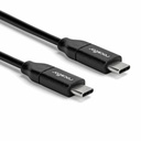 Rocstor Premium USB-C Charging Cable 2m 6ft - Up to 100W PD-M/M- Black