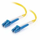 C2G 5m LC-LC 9/125 Duplex Single Mode OS2 Fiber Cable - Yellow - 16ft - 5m LC-LC 9/125 Duplex Single Mode OS2 Fiber Cable - Yellow - 16ft
