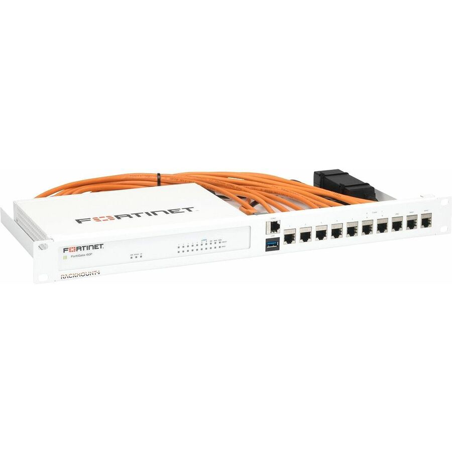 RACKMOUNT.IT FortiRack Rackmount Kit - For Firewall - 1U Rack Height - Signal White