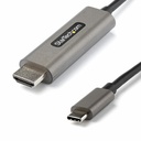 StarTech 13ft (4m) USB C to HDMI Cable 4K 60Hz with HDR10, Ultra HD USB Type-C to HDMI 2.0b Video Adapter Cable, DP 1.4 Alt Mode HBR3