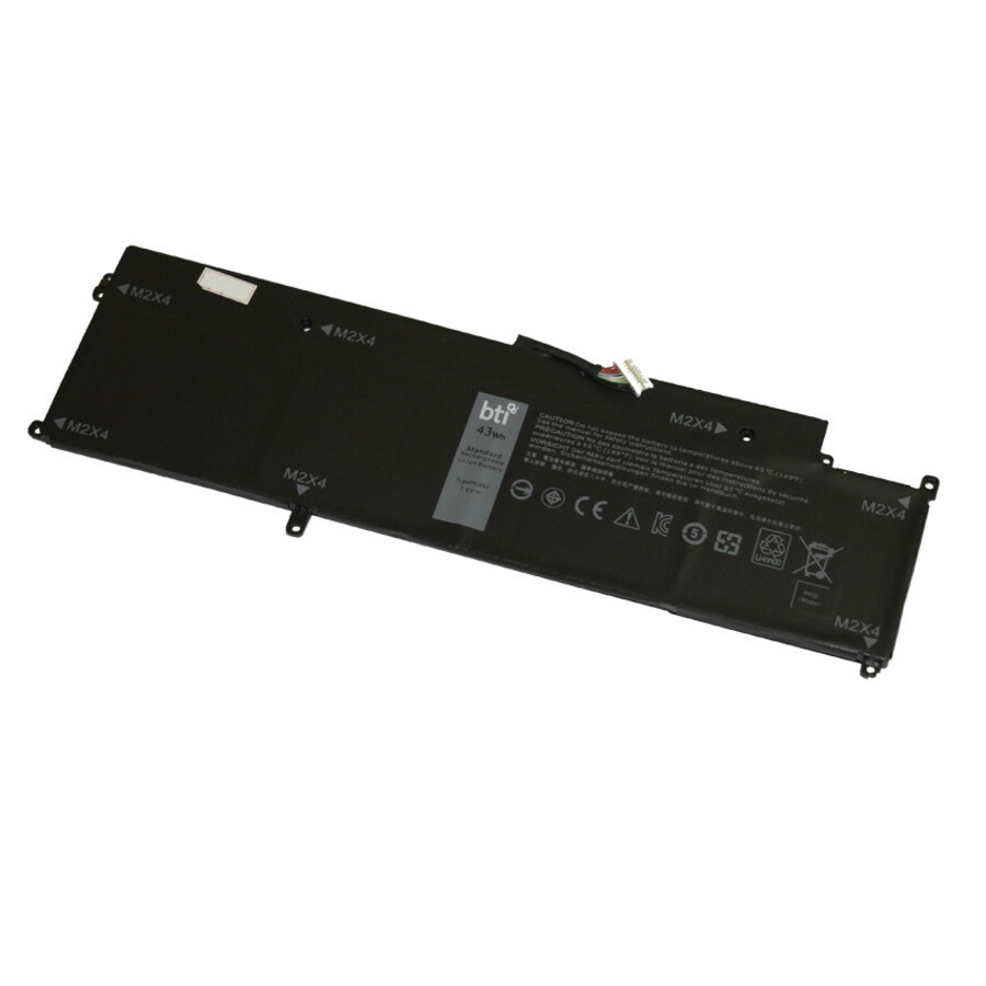 BTI P63NY-BTI 7.6V 73WHR LI-ION BATTERY 4H34M, N3KPR, P63NY LATITUDE 13 7370, LATITUDE 7370