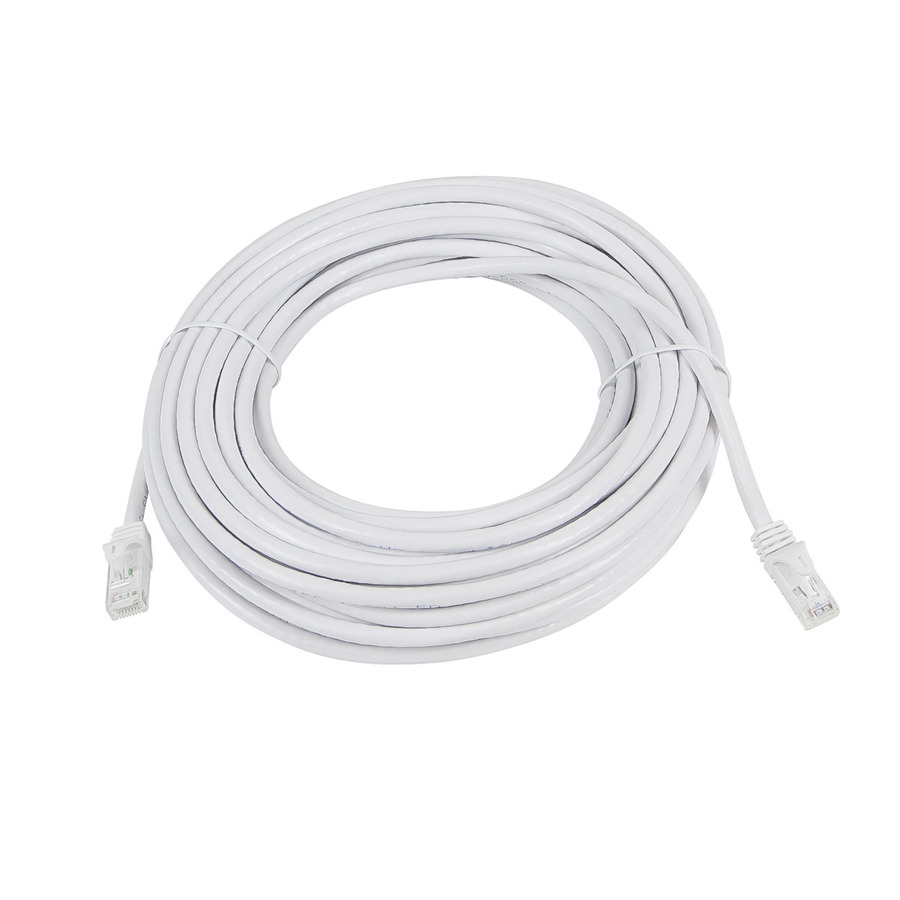 Monoprice FLEXboot Series Cat5e 24AWG UTP Ethernet Network Patch Cable, 50ft White