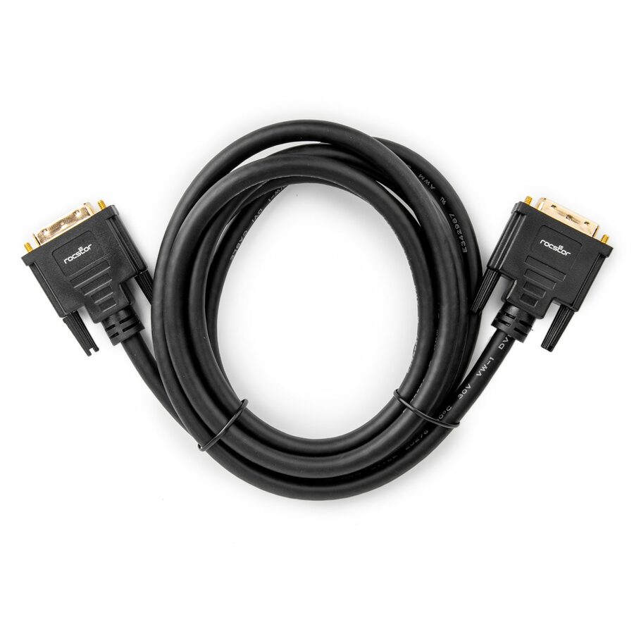 Rocstor DVI-D Dual Link Display Cable (m/m) Black