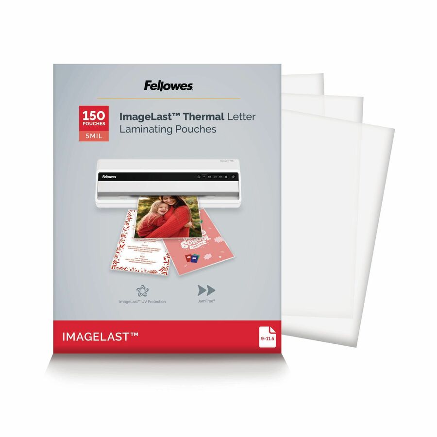 Fellowes ImageLast Jam-Free Premium Thermal Laminating Pouches
