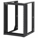 Intellinet 19" Wall Mount 2-Post Open Frame Network Rack, 12U