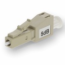 AddOn 2-Pack 5dB fixed Male to Female LC/UPC MMF OM1 Simplex fiber Attenuator