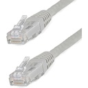 StarTech 20ft CAT6 Ethernet Cable - Gray Molded Gigabit - 100W PoE UTP 250Mhz - Category 6 Patch Cord UL Certified Wiring/TIA