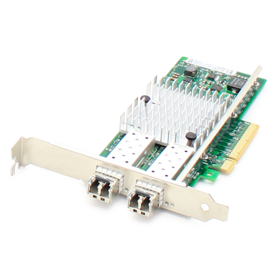 AddOn QLogic® QLE3442-SR-CK Comparable 10Gbs Dual Open SFP+ Port 300m MMF PCIe 3.0 x8 Network Interface Card w/2 10GBase-SR SFP+ Transceivers