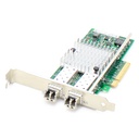 AddOn QLogic® QLE3442-SR-CK Comparable 10Gbs Dual Open SFP+ Port 300m MMF PCIe 3.0 x8 Network Interface Card w/2 10GBase-SR SFP+ Transceivers