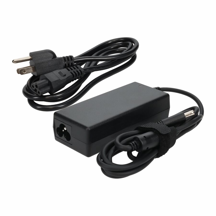 AddOn Dell 450-AENV Compatible 65W 19V at 3.33A Black 4.5 mm x 3.0 mm Laptop Power Adapter and Cable