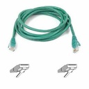 Belkin Cat5e Patch Cable - RJ-45 Male Network - RJ-45 Male Network - 25ft - Green