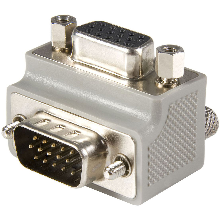 StarTech VGA adapter cable - Type 1 - right angle VGA (m) - VGA (f)