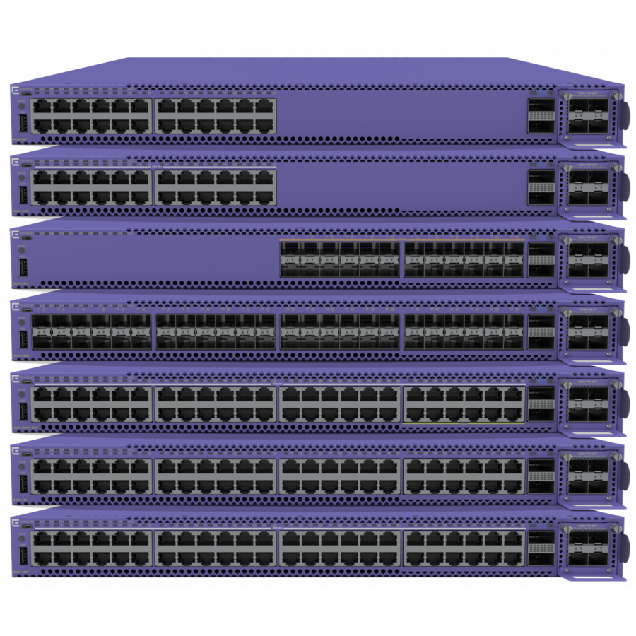 Extreme Networks 5520 48-port Switch - 48 Ports - Manageable - Gigabit Ethernet, 40 Gigabit Ethernet - 10/100/1000Base-T, 40GBase-X - 3 Layer Supported - Modular - 171 W Power Consumption - Optical Fiber, Twisted Pair - Rack-mountable - TAA Compliant