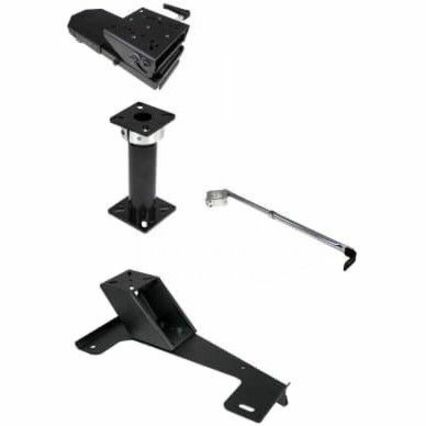 Havis Vehicle Mount for Utility Vehicle (UTV), Pedestal, Computer - Black, Gray