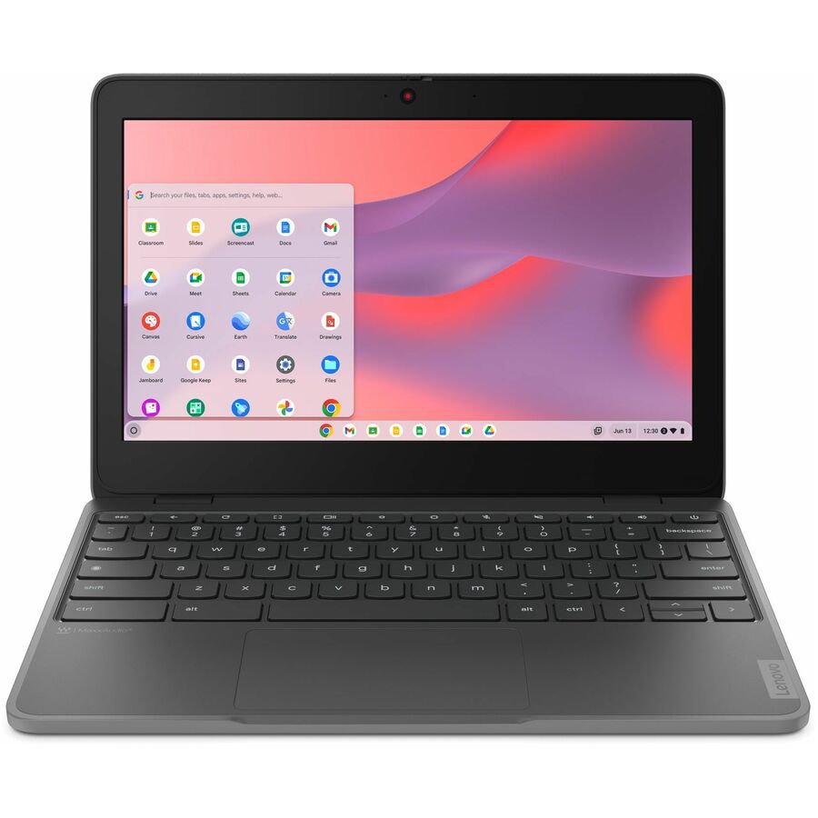 Lenovo 100e Chromebook Gen 4 82W0000WUS 11.6" Chromebook - 4G - HD - 60 Hz - Octa-core (ARM Cortex A76 + Cortex A55) - 4 GB - 32 GB Flash Memory - English Keyboard - Graphite Gray