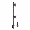 Rocstor ErgoReach Y10N008-B1 Desk Mount for Monitor - Black - Vertical