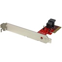 StarTech.com x4 PCI Express to SFF-8643 Adapter for PCIe NVMe U.2 SSD - PCI Express 2.5" NVM Express SSD Adapter - Add high-performance enterprise-class storage to your PC or server - Connect a 2.5" PCIe U.2 SSD like Intel SSD 750 series through a 4-lane PCI Express expansion card - x4 PCIe to SFF-8643 adapter for PCIe NVMe U.2 SSD -PCIe 2.5" NVMe SSD Adapter