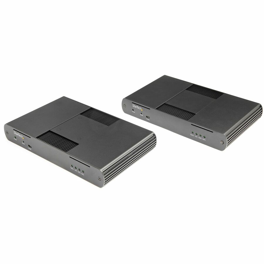 StarTech 4-Port USB 3.0 Extender with 1x Gigabit Ethernet Port Extension over Single Cat6a/Cat7 Cable 330ft/100m, 5Gbps USB-A Extender