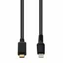 AddOn 1m USB C 3.1 (Male) to USB C 3.1 (Male) Thunderbolt-compatible Sync and Charge Black Cable, 40Gbps, 8K 60Hz