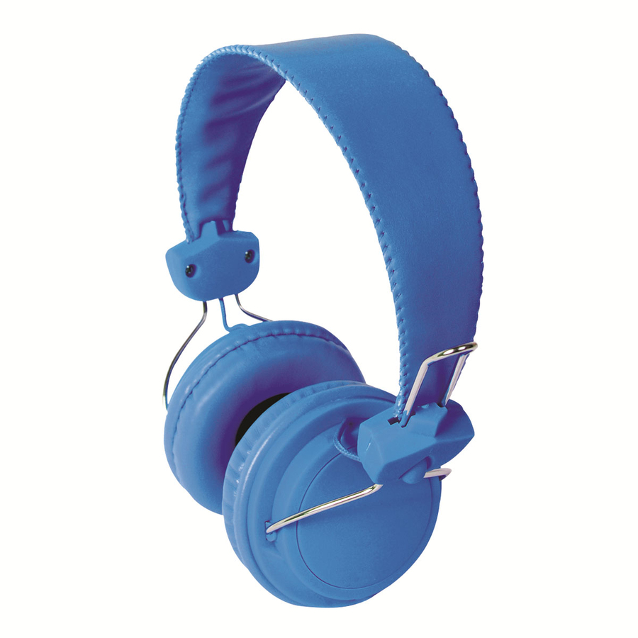 Hamilton Buhl Headset with In Line Microphone Blue