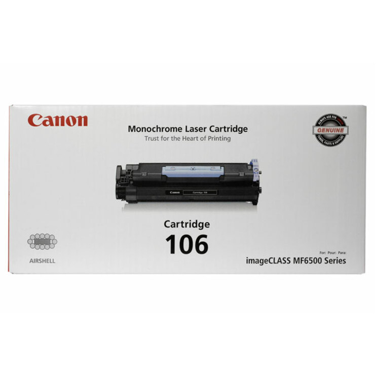 Canon No. 106 Black Toner Cartridge