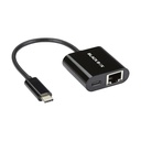 Black Box Gigabit Adapter Dongle - USB 3.1 Type C Male to RJ-45