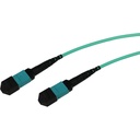ENET Fiber Optic Network Cable - 19.69 ft Fiber Optic Network Cable for Network Device - First End: 1 x MTP Network - Female - Second End: 1 x MTP Network - Female