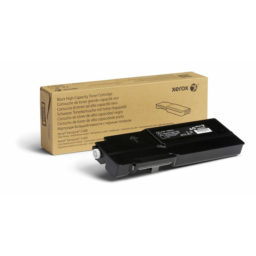Xerox Genuine Xerox® VersaLink® C400 Color Printer, C40 Color Multifunction Printer Black High capacity Toner Cartridge (5000 Pages) - 106R03512