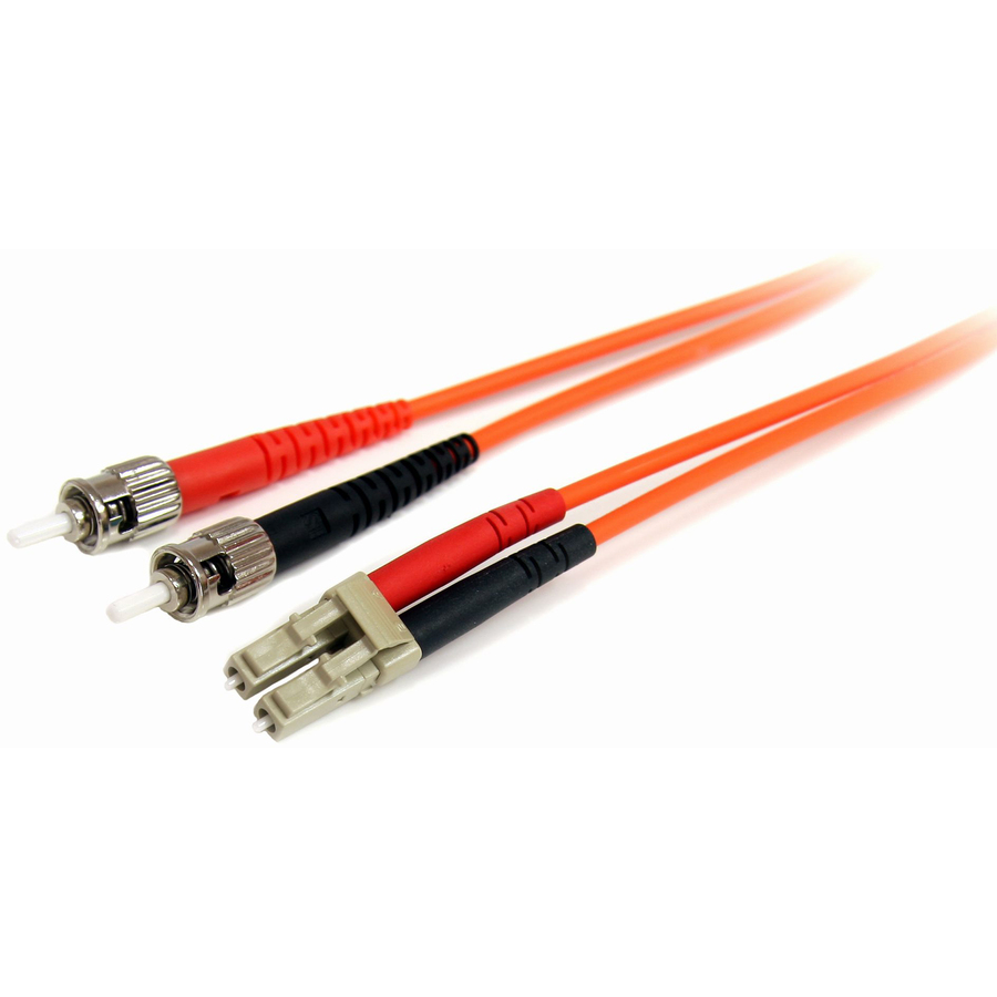 StarTech 10m Fiber Optic Cable - Multimode Duplex 62.5/125 LSZH Fiber Jumper Cord- LC/ST