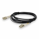 AddOn 3m LC to LC Black OM4 Duplex OFNP (Plenum-Rated) Fiber Patch Cable