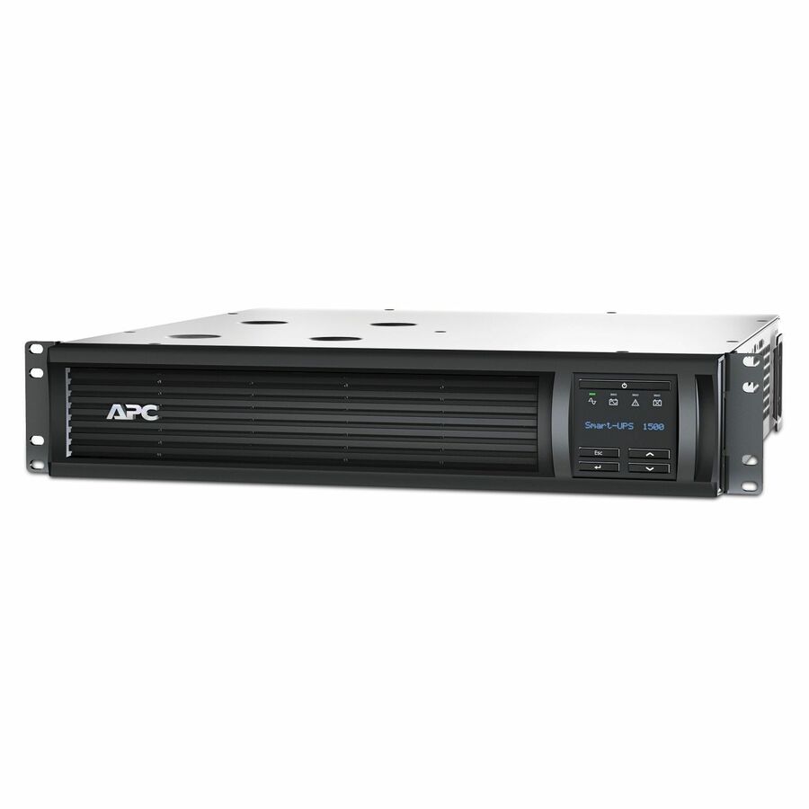 APC Smart-UPS, Line Interactive, 1500VA, Rackmount 2U, 120V, 6x NEMA 5-15R outlets, SmartConnect Port+Network Card, AVR, LCD
