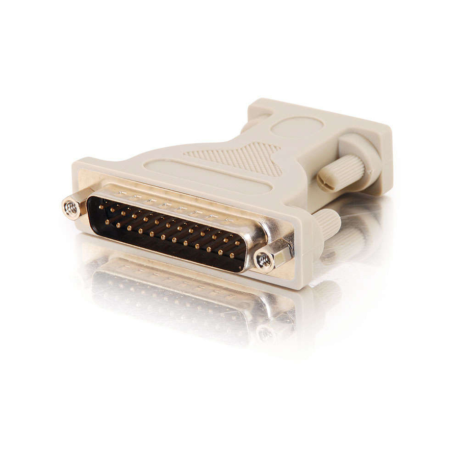 C2G DB9 Female to DB25 Male Serial Adapter