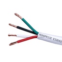 Monoprice 250ft 16AWG CL2 Rated 4-Conductor Loud Speaker Cable (For In-Wall Installation)