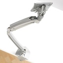 Chief Kontour K1D Dynamic Single Monitor Arm Desk Mount - For 10-38 Inch Monitors - Display Desk Mount - Silver