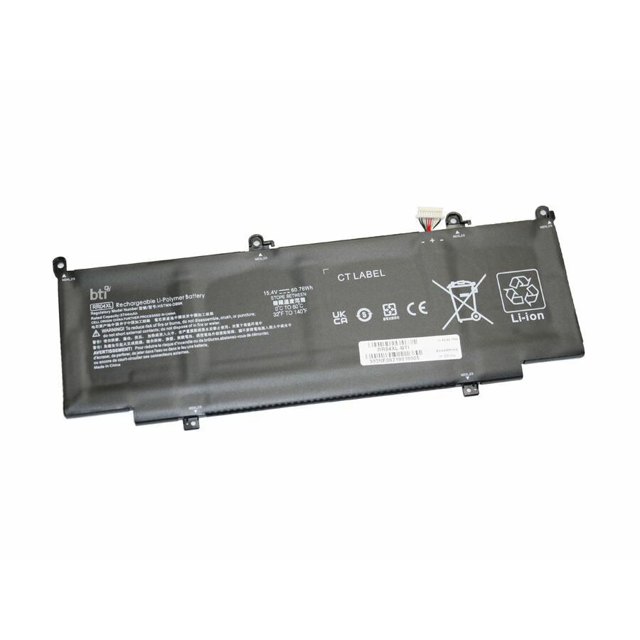 BTI RR04XL-BTI LI-ION NOTEBOOK BATTERY FOR HP
