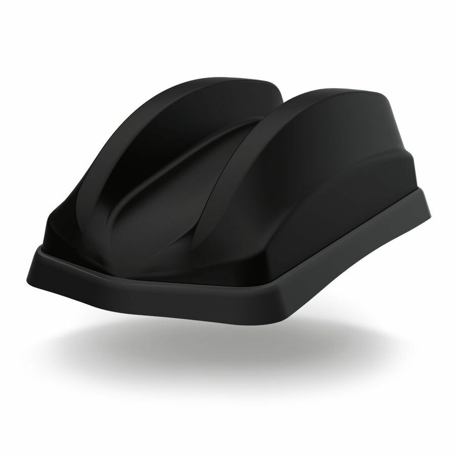 Panorama Antennas GPS[X]D4[X]-6-60 | 4�4 MiMo 4G/5G Sharkfin Antenna - 600 MHz to 6000 MHz - Cellular Network - Black - Stud Mount, Whip, Panel Mount, Magnetic Mount - Omni-directional - SMA Connector