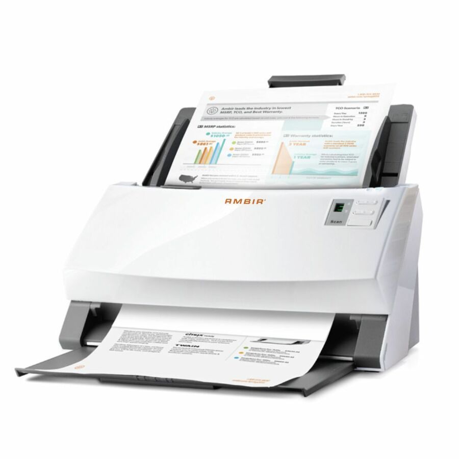 AMBIR ImageScan Pro 340u Sheetfed Document Scanner