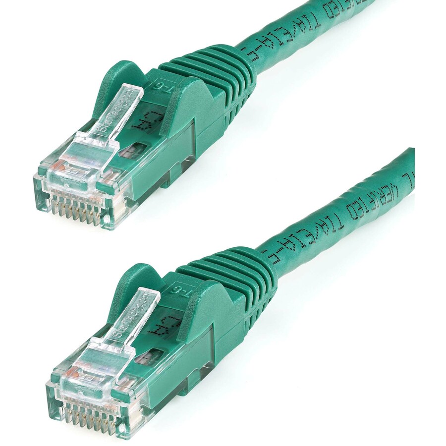 StarTech 6ft CAT6 Ethernet Cable - Green Snagless Gigabit - 100W PoE UTP 250Mhz Category 6 Patch Cord UL Certified Wiring/TIA