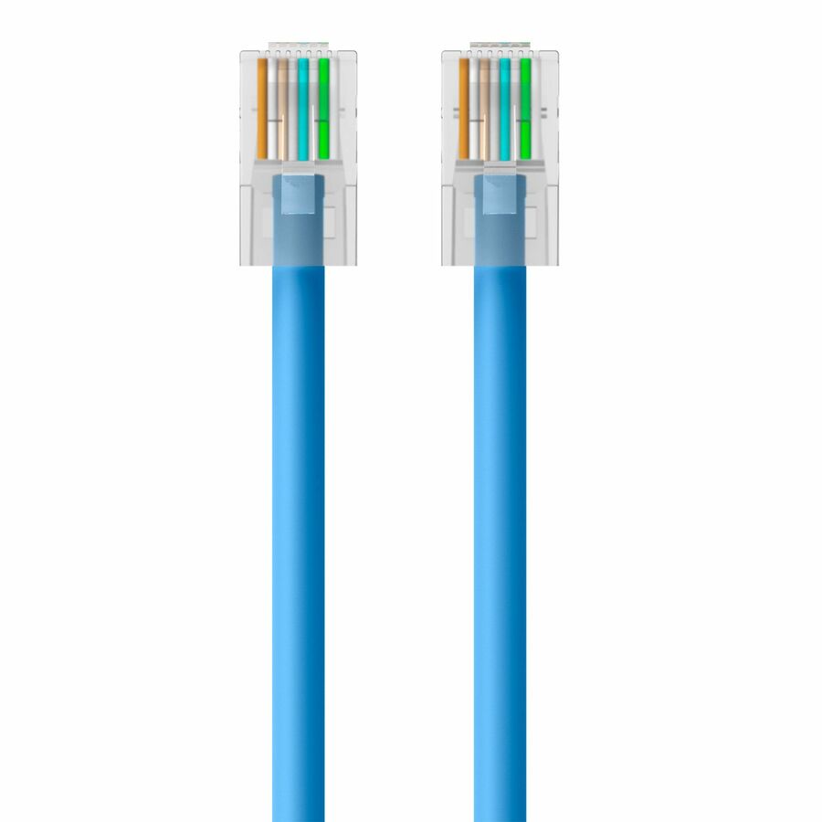 Belkin Cat. 6 UTP Patch Cable - RJ-45 Male - RJ-45 Male - 150ft - Blue