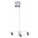 iPad Air M2/M3/M4 13" , Apex Enclosure Premium Medical Rolling Cart