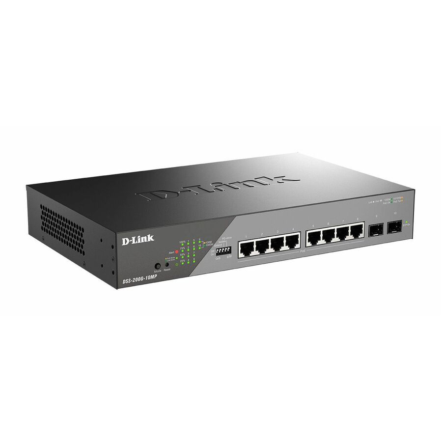 D-Link DSS-200G-10MP Ethernet Switch