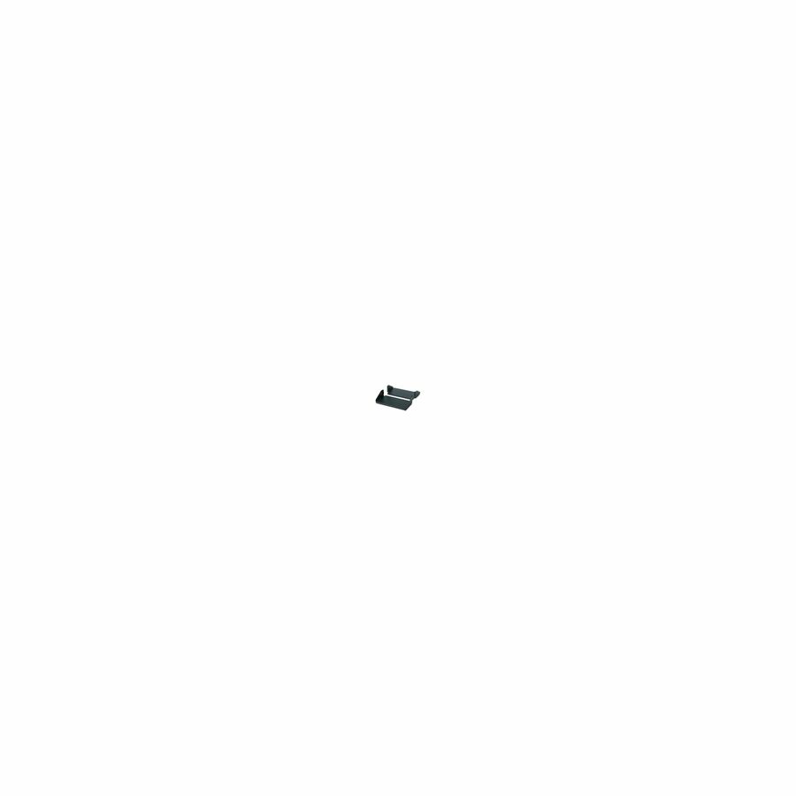 Double Sided Fixed Shelf for 2-Post Rack 250 lbs Black