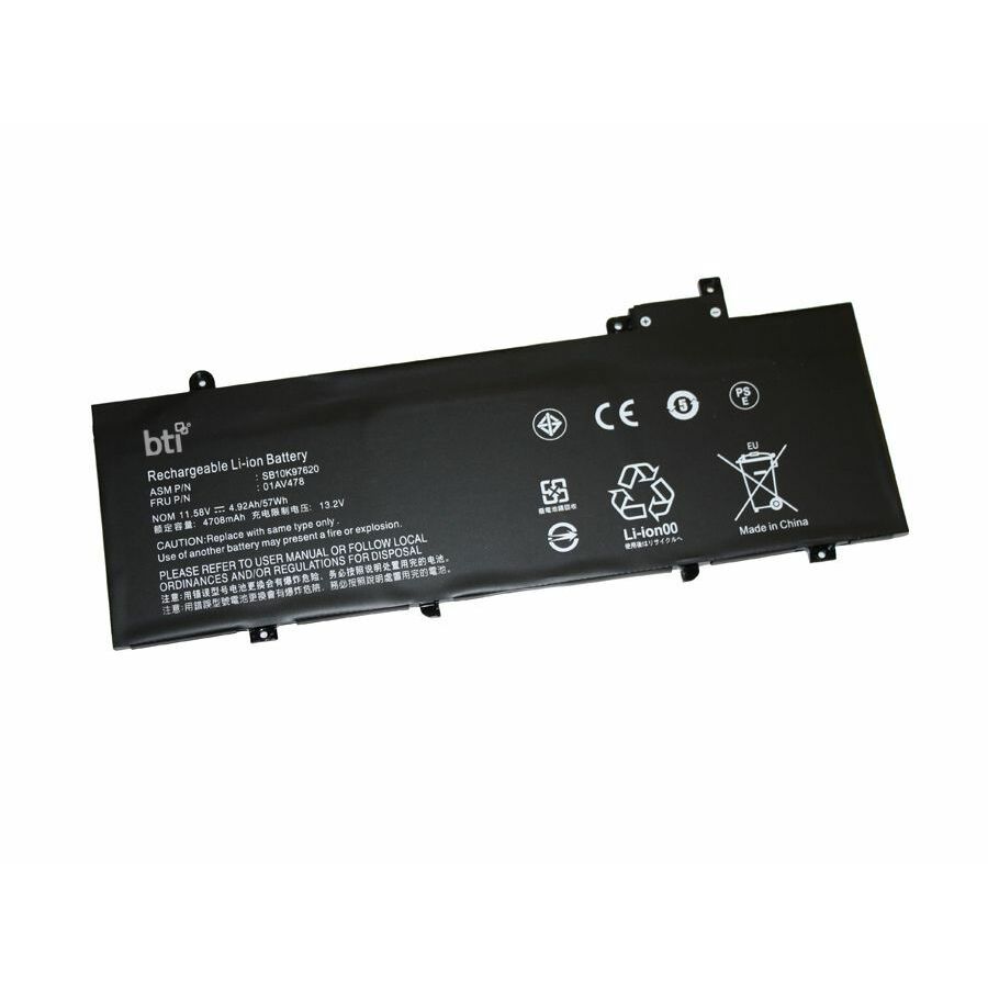 BTI 01AV479-BTI 11.58V 57WHR LI-ION BATTERY 01AV478, 01AV479, 01AV480, SB10K97621