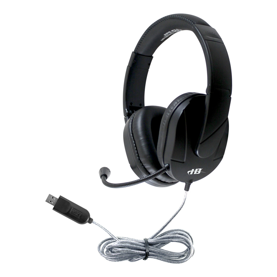Hamilton Buhl MACH-2 Deluxe-Sized Multimedia Headset With Steel-Reinforced Gooseneck Mic