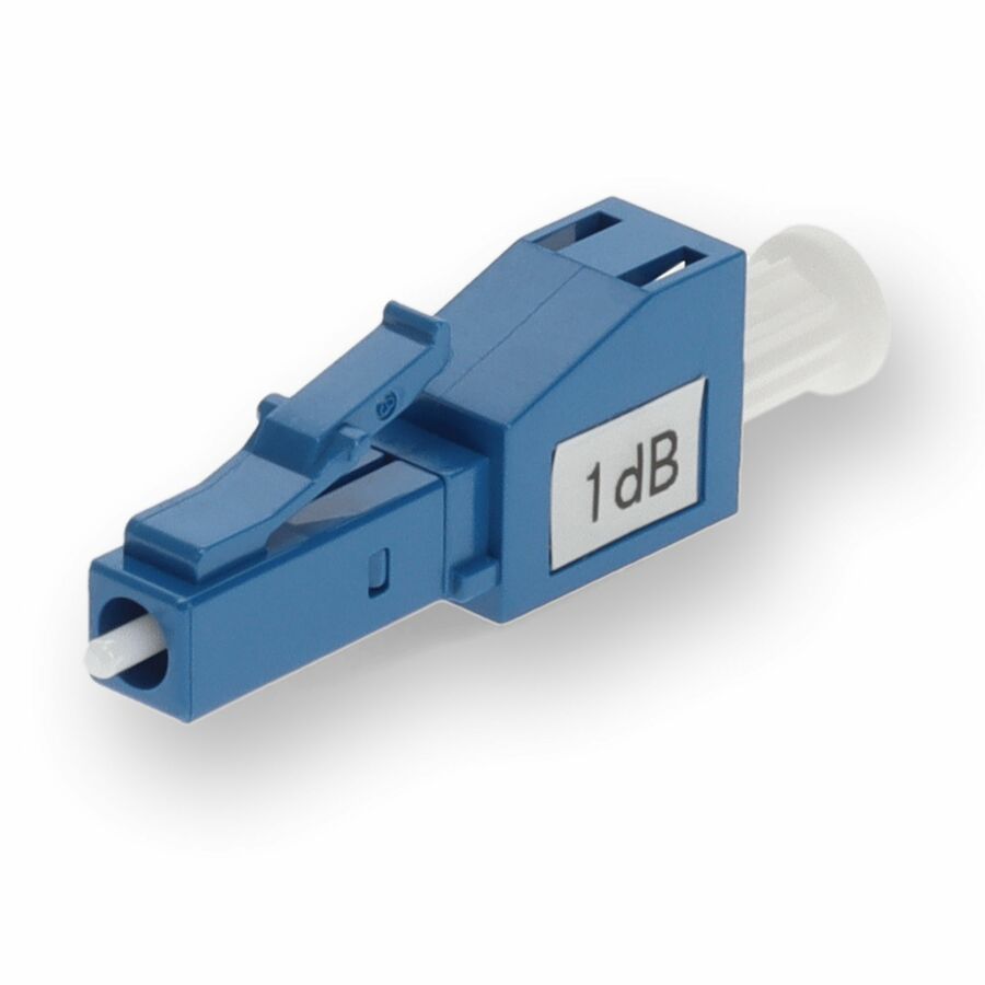 AddOn 2-Pack of 1dB fixed LC Male to LC Female OS1 SMF Simplex Fiber Attenuators