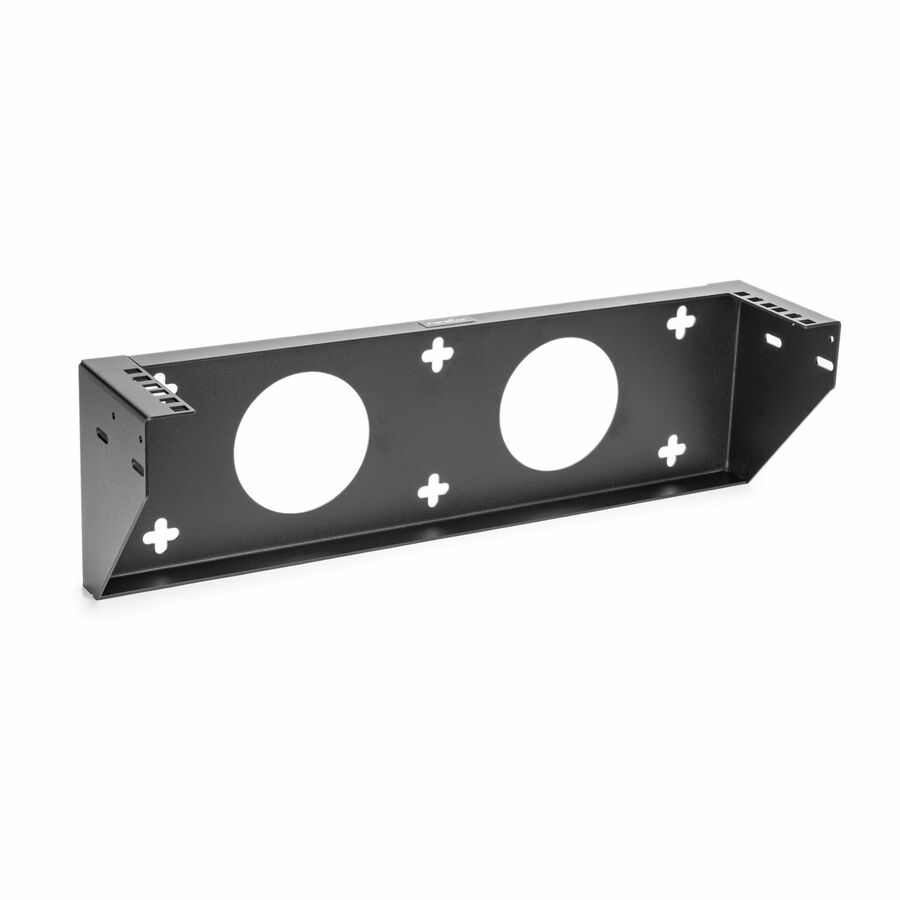 2U 19in Steel Vertical Wall Mount Rack Bracket