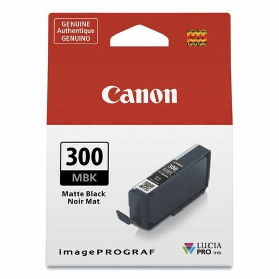 Canon LUCIA PRO PFI-300 Original Inkjet Ink Cartridge - Matte Black Pack