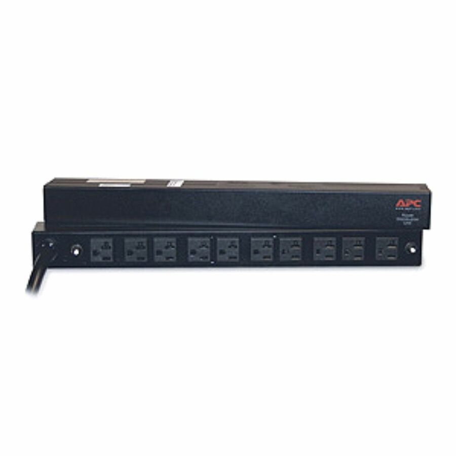 APC NetShelter Basic Rack PDU, 1U, 30A, 120V, 10 NEMA 5-20 outlets