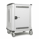 Rocstor Volt C32 PRE-WIRED Charge Cart - Includes 32 USB-C 65W Power Adapters