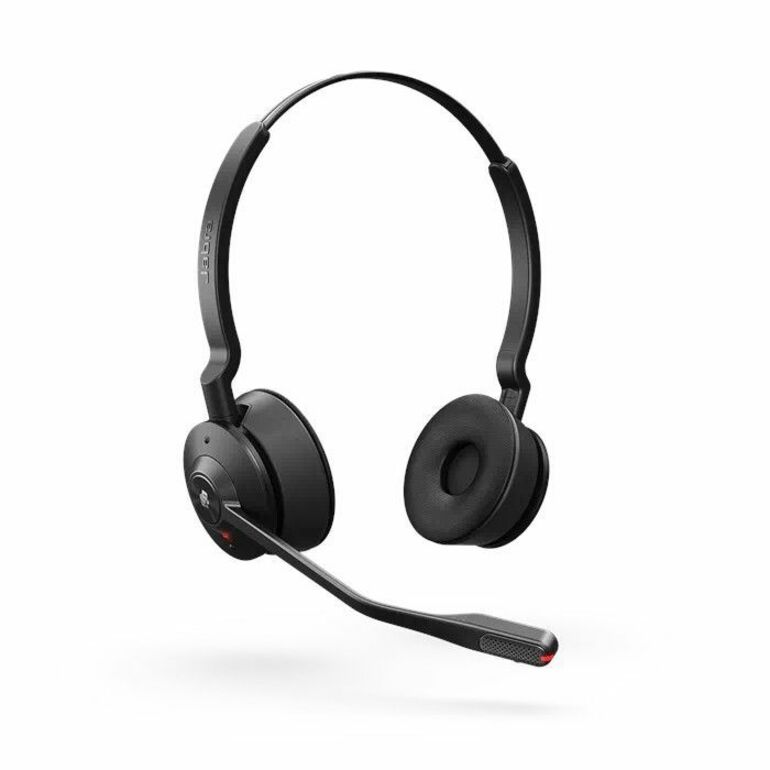 Jabra Engage 55 SE Headset - Stereo - USB Type A - Wired/Wireless - DECT - 490 ft - 40 Hz to 16 kHz - Over-the-head, On-ear - Binaural - Supra-aural